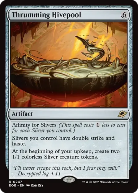Thrumming Hivepool, Edge of Eternities — Magic: The Gathering card