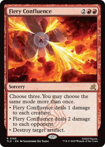 Fiery Confluence, Avatar: The Last Airbender Eternal — Magic: The Gathering card