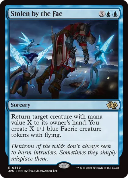Stolen by the Fae, Foundations Jumpstart — Magic: The Gathering card