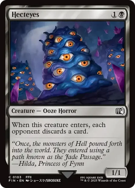 Hecteyes, Final Fantasy — Magic: The Gathering card