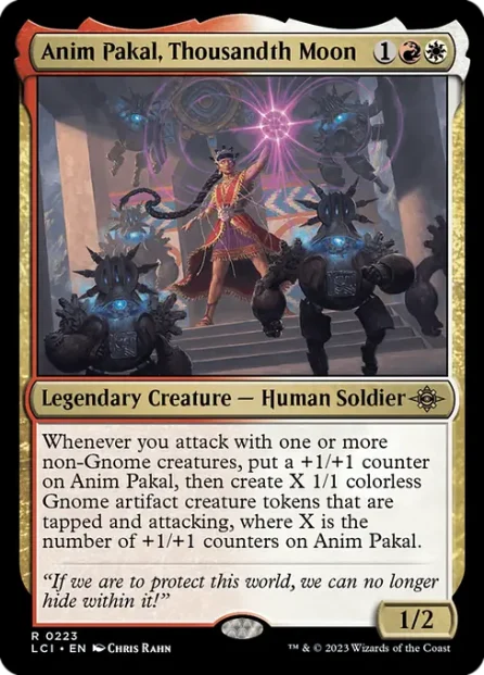 Anim Pakal, Thousandth Moon, The Lost Caverns of Ixalan — Magic: The Gathering card