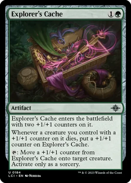 Explorer's Cache, The Lost Caverns of Ixalan — Magic: The Gathering card