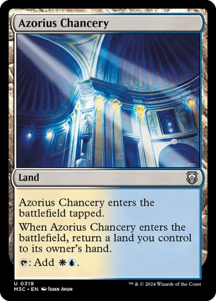 Azorius Chancery, Modern Horizons 3 Commander — Magic: The Gathering card