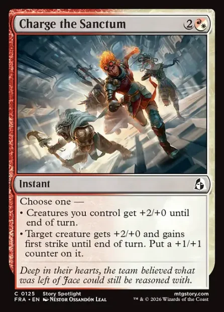 Charge the Sanctum, Reality Fracture — Magic: The Gathering card