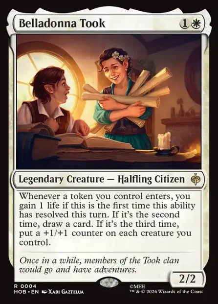 Belladonna Took, The Hobbit — Magic: The Gathering card