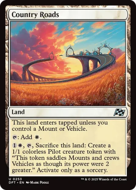 Country Roads, Aetherdrift — Magic: The Gathering card