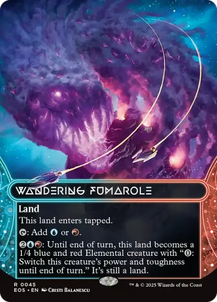 Wandering Fumarole, Edge of Eternities: Stellar Sights — Magic: The Gathering card