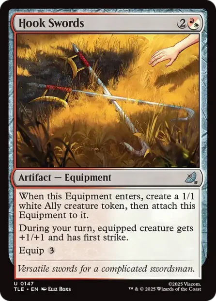 Hook Swords, Avatar: The Last Airbender Eternal — Magic: The Gathering card