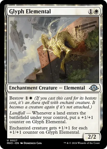 Glyph Elemental, Modern Horizons 3 — Magic: The Gathering card