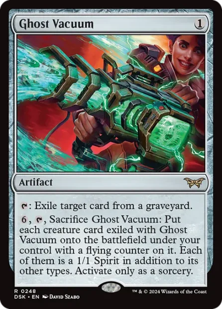 Ghost Vacuum, Duskmourn: House of Horror — Magic: The Gathering card