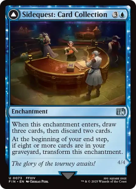 Sidequest: Card Collection // Magicked Card, Final Fantasy — Magic: The Gathering card