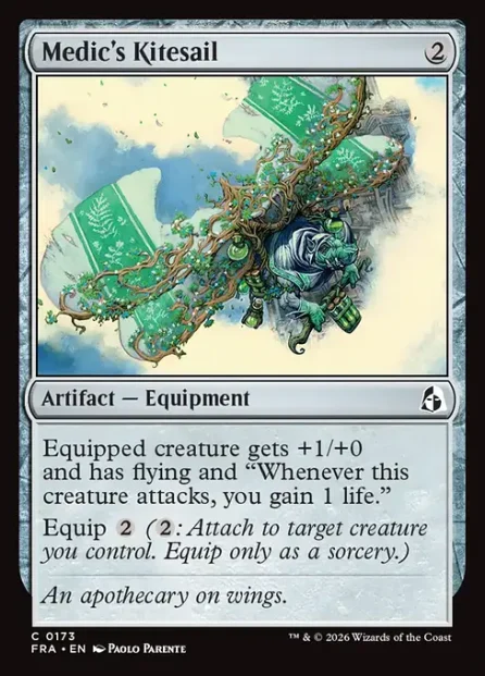 Medic's Kitesail, Reality Fracture — Magic: The Gathering card