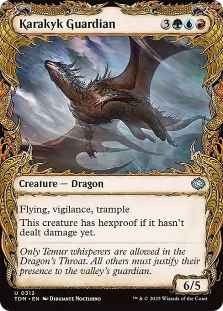 Karakyk Guardian, Tarkir: Dragonstorm — Magic: The Gathering card