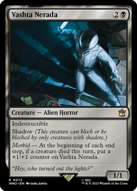 Vashta Nerada, Doctor Who — Magic: The Gathering card
