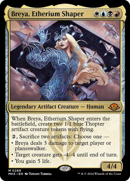 Breya, Etherium Shaper, Modern Horizons 3 — Magic: The Gathering card
