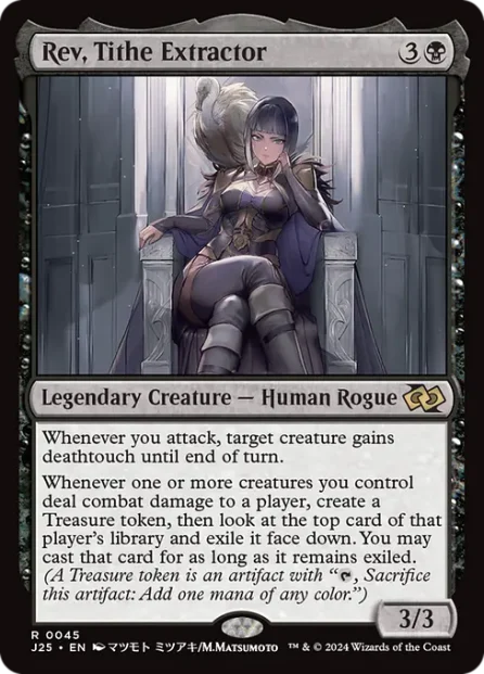 Rev, Tithe Extractor, Foundations Jumpstart — Magic: The Gathering card