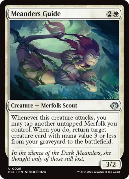 Meanders Guide, Lorwyn Eclipsed — Magic: The Gathering card