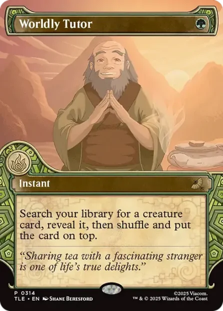 Worldly Tutor, Avatar: The Last Airbender Eternal — Magic: The Gathering card