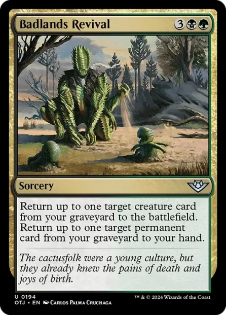 Badlands Revival, Outlaws of Thunder Junction — Magic: The Gathering card