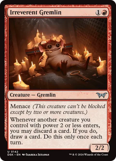 Irreverent Gremlin, Duskmourn: House of Horror — Magic: The Gathering card