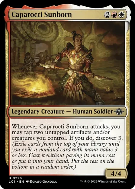 Caparocti Sunborn, The Lost Caverns of Ixalan — Magic: The Gathering card