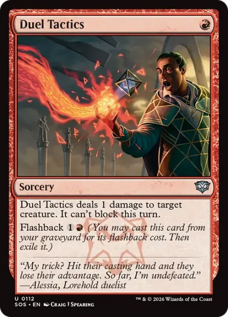 Duel Tactics, Secrets of Strixhaven — Magic: The Gathering card