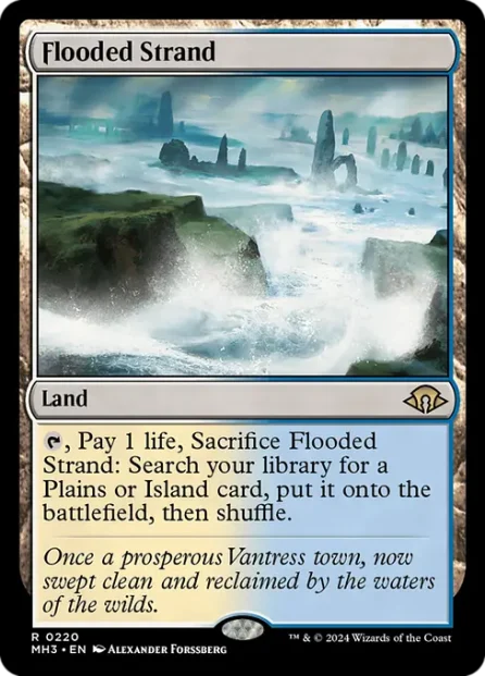 Flooded Strand, Modern Horizons 3 — Magic: The Gathering card