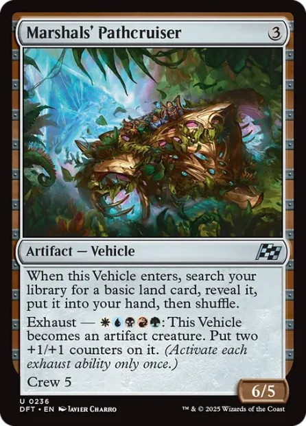 Marshals' Pathcruiser, Aetherdrift — Magic: The Gathering card