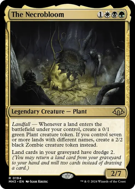 The Necrobloom, Modern Horizons 3 — Magic: The Gathering card