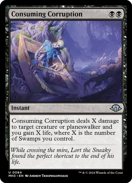 Consuming Corruption, Modern Horizons 3 — Magic: The Gathering card