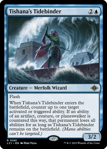 Tishana's Tidebinder, The Lost Caverns of Ixalan — Magic: The Gathering card