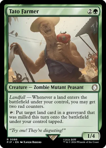 Tato Farmer, Fallout — Magic: The Gathering card