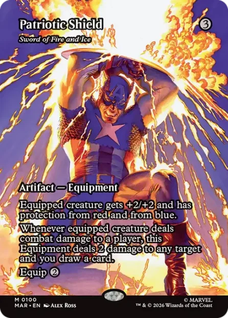 Sword of Fire and Ice, Marvel Universe — Magic: The Gathering card