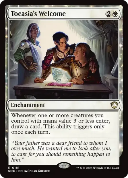 Tocasia's Welcome, Secrets of Strixhaven Commander — Magic: The Gathering card