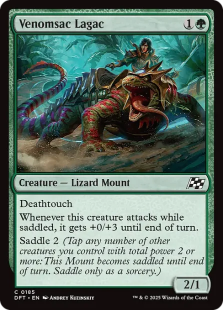 Venomsac Lagac, Aetherdrift — Magic: The Gathering card