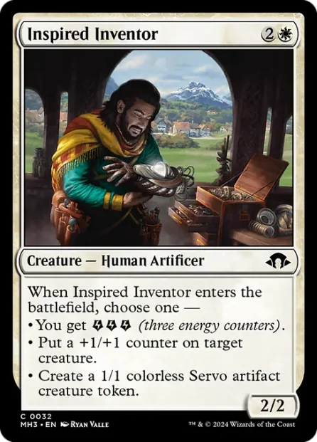Inspired Inventor, Modern Horizons 3 — Magic: The Gathering card