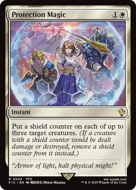 Protection Magic, Final Fantasy Commander — Magic: The Gathering card