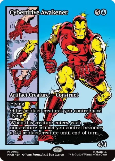 Cyberdrive Awakener, Marvel Universe — Magic: The Gathering card