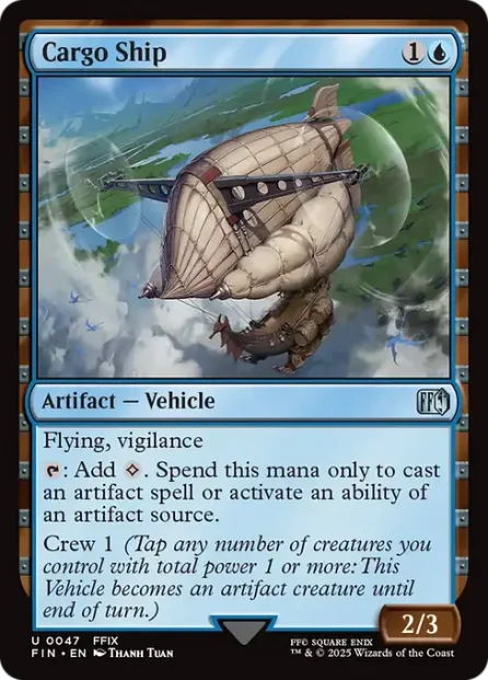 Cargo Ship, Final Fantasy — Magic: The Gathering card