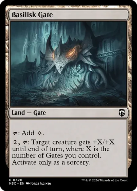 Basilisk Gate, Modern Horizons 3 Commander — Magic: The Gathering card