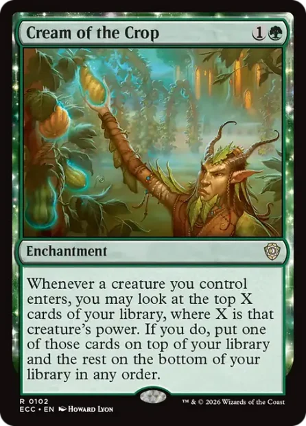 Cream of the Crop, Lorwyn Eclipsed Commander — Magic: The Gathering card