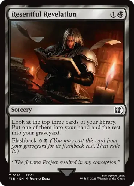 Resentful Revelation, Final Fantasy — Magic: The Gathering card