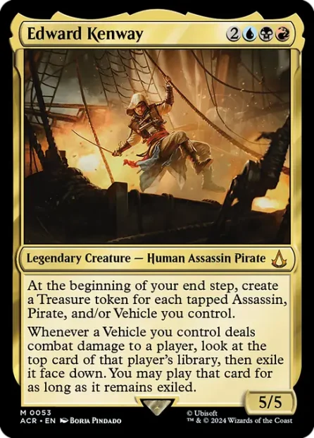 Edward Kenway, Assassin's Creed — Magic: The Gathering card