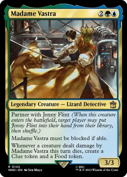 Madame Vastra, Doctor Who — Magic: The Gathering card