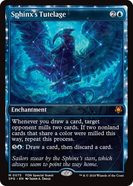 Sphinx's Tutelage, Special Guests — Magic: The Gathering card