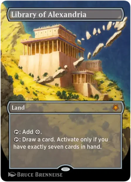 Library of Alexandria, Special Guests — Magic: The Gathering card