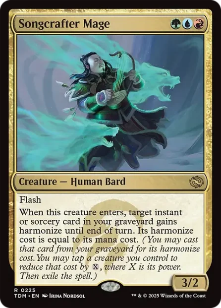 Songcrafter Mage, Tarkir: Dragonstorm — Magic: The Gathering card