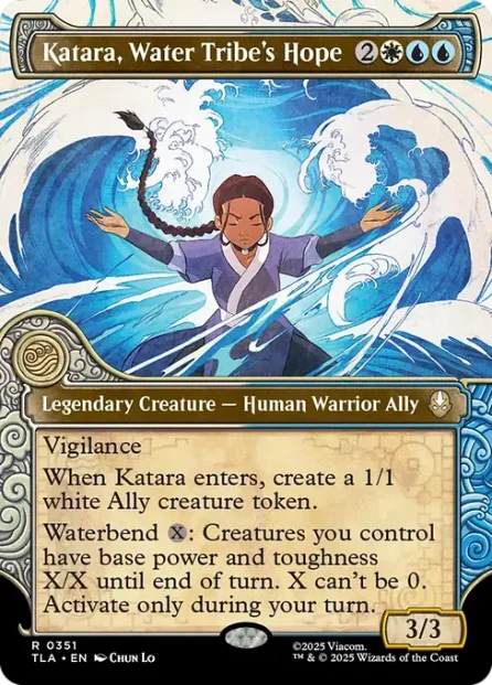 Katara, Water Tribe's Hope, Avatar: The Last Airbender — Magic: The Gathering card