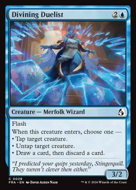Divining Duelist, Reality Fracture — Magic: The Gathering card