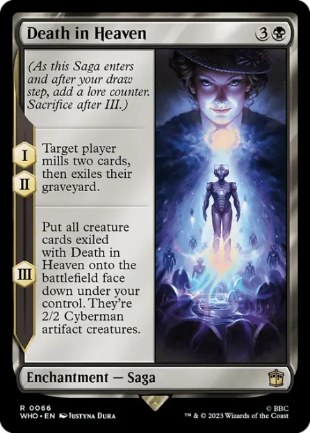 Death in Heaven, Doctor Who — Magic: The Gathering card